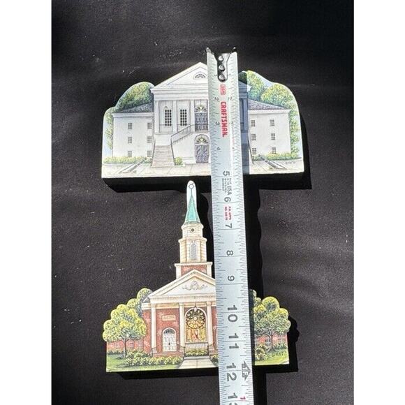 2 Vintage BRANDYWINE Woodcrafts Shelf Sitters Kingstree South Carolina SC -A50 - Picture 3 of 9